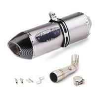 Motorcycle Exhaust Muffler Mid Link Pipe With Exhaust For Benelli For Leoncino 250 For Benelli 502c TRK502C(A6)