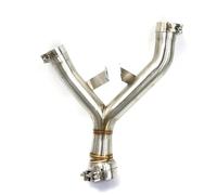 Motorcycle Exhaust Muffler Modified Middle Pipe Section For For Ninja 1000 Z1000 2010 2011-2020 HRQCTIM