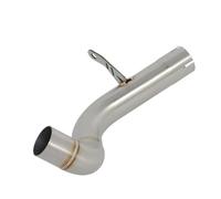 Motorcycle Exhaust Muffler Motorcycle Exhaust Escape Muffler Mid Link Pipe Connect Slip On For Voge 900DS 900 DS DS900X DS900 X 2024-2025(Stainless steel)