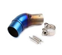 Motorcycle Exhaust Muffler Motorcycle Exhaust Muffler Escape Middle Link Pipe 51mm Slip On For Y&amaha YZF R3 R25 MT-03 MT-25 MT03(A3)