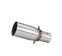 Motorcycle Exhaust Muffler Motorcycle Exhaust Pipe Middle Section 28mm 32mm 38mm 40mm 45mm Adapter 51mm Non-destructive Install(ID35mm)