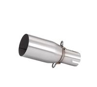 Motorcycle Exhaust Muffler Motorcycle Exhaust Pipe Middle Section 28mm 32mm 38mm 40mm 45mm Adapter 51mm Non-destructive Install(ID33mm)