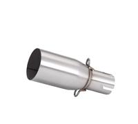 Motorcycle Exhaust Muffler Motorcycle Exhaust Pipe Middle Section 28mm 32mm 38mm 40mm 45mm Adapter 51mm Non-destructive Install(ID32mm)
