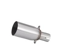 Motorcycle Exhaust Muffler Motorcycle Exhaust Pipe Middle Section 28mm 32mm 38mm 40mm 45mm Adapter 51mm Non-destructive Install(ID30mm)