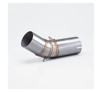 Motorcycle Exhaust Muffler Motorcycle Racing GP Exhaust Escape Middle Link Pipe Connecting 60mm Muffler Slip On For Ducati 959 For Panigale