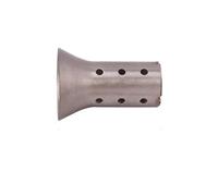 Motorcycle Exhaust Muffler Pipe 51mm 60mm Universal Motorcycle Exhaust Muffler Adjustable Silencer Noise Sound Eliminator Front