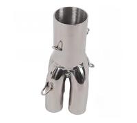 Motorcycle Exhaust Muffler Pipe Exhaust 30/90/180 Degrees Motorcycle Exhaust Adapter Collector Cafe Refitting For K100 K75 Motorcycles Pipe Replacement Accessories