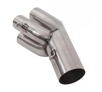 Motorcycle Exhaust Muffler Pipe Exhaust 30/90/180 Degrees Motorcycle Exhaust Adapter Collector Cafe Refitting For K100 K75 Motorcycles Pipe Replacement Accessories
