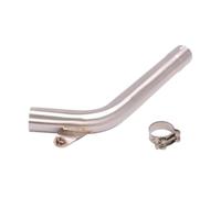 Motorcycle Exhaust Muffler Pipe Exhaust Motorcycle Accessories Slip On Exhaust Middle Mid Link Pipe Muffler For FZ6 S2/FAZER 2004-2011