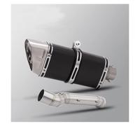 Motorcycle exhaust muffler pipe For 800MT For MT800 51mm motorcycle escape exhaust middle connection pipe 2021-2024 Slip on M11