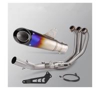 Motorcycle exhaust muffler pipe For XSR 900 For FZ09 MT For XSR900 2015-2020
