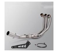 Motorcycle exhaust muffler pipe For XSR 900 For FZ09 MT For XSR900 2015-2020