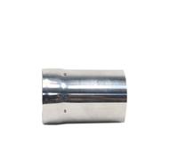 Motorcycle Exhaust Muffler Pipe Motorcycle Inlet Exhaust Muffler Adjustable Silencer Noise Sound Eliminator Front