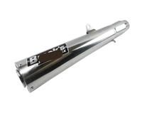 Motorcycle Exhaust Muffler Pipe Slip On Escape Moto Motorcross Bicycle Pitbike For R6 R3 Exhaust Muffler Pipe(Silver)