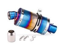 Motorcycle Exhaust Muffler Silencer Pipe For Kawasaki For Ninja 400 250 For BMW F800GS Left Right Side Exhaust Pipe With DB Killer Exhaust Pipe Muffler(Right 340mm)