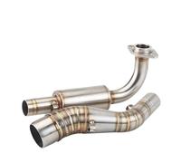 Motorcycle Exhaust Muffler Silencer Pipe Motorcycle Exhaust Muffler Pipe Intermediate Header Sliding Sleeve Is Suitable For Nvx 155 125 Nvx155 Aerox(Style 3)