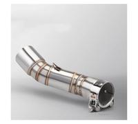Motorcycle Exhaust Muffler Slip On For CFMOTO CLX-700 CLX700 For Sport Motorcycle Exhaust System Escape Muffler 51mm Middle Link Pipe(TYPE A)