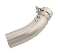 Motorcycle Exhaust Muffler Tail Pipe Mid Connect Tube Slip On 51mm With DB Killer Stainless Steel For VOGE Q250 Q 250 2023