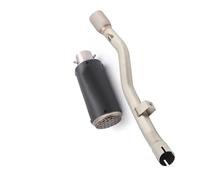 Motorcycle Exhaust Muffler Tail Pipe Mid Connect Tube Stainless Steel With DB Killer Slip On For Yamaha WR125X 2009 2010 2011 2012 2013 2014 2015 2016 2017