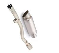 Motorcycle Exhaust Muffler Tail Pipe Mid Connect Tube Stainless Steel With DB Killer Slip On For Yamaha WR125X 2009 2010 2011 2012 2013 2014 2015 2016 2017