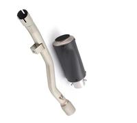 Motorcycle Exhaust Muffler Tail Pipe Mid Connect Tube Stainless Steel With DB Killer Slip On For Yamaha WR125X 2009 2010 2011 2012 2013 2014 2015 2016 2017