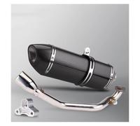 Motorcycle exhaust muffler tailpipe For Scooter For sym For kymco 125 Racing S exhaust For 125cc 150cc 152qmi 157qmj engine Exhaust pipe