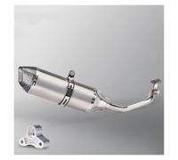 Motorcycle exhaust muffler tailpipe For sym For kymco 125 scooter exhaust gy6