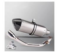 Motorcycle exhaust muffler tailpipe For sym For kymco 125 scooter exhaust gy6