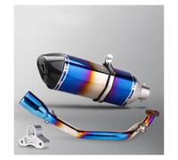 Motorcycle exhaust muffler tailpipe For sym For kymco 125 scooter exhaust gy6