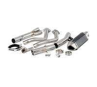 Motorcycle Exhaust Muffler With Header Link Pipe Escape Slip-on For Honda For Transalp XL750 CB750 For Hornet 2023-2024 Silencer(D)