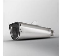 Motorcycle exhaust pipe 1 Pcs For Y-AMAHA R7 R1 R3 Mt03 MT07 Mt10 XSR900 For KAWASAKI Zx6r Z900 Zx10r Motorcycle Exhaust Pipe Muffler Exhaust Pipe(Grey)
