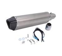 Motorcycle Exhaust Pipe 370mm And 470mm Motorcycle Exhaust Pipe Muffler Silencer Escape Moto DB Killer For SUZUKI(470mm11)