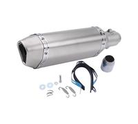 Motorcycle Exhaust Pipe 370mm And 470mm Motorcycle Exhaust Pipe Muffler Silencer Escape Moto DB Killer For SUZUKI(370mm3)