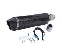 Motorcycle Exhaust Pipe 370mm And 470mm Motorcycle Exhaust Pipe Muffler Silencer Escape Moto DB Killer For SUZUKI(470mm12)