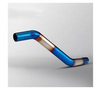 Motorcycle Exhaust Pipe 51mm Motorcycle Exhaust Escape System Muffler Middle Link Pipe Slip On For CFMOTO NK400 NK650 NK 650 For Elbow(D)