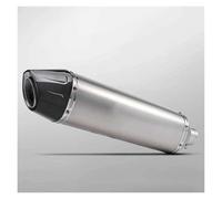 Motorcycle Exhaust Pipe 51MM Tail End For Ninja 400/500/ZX6R Motorbike Equipment Accessories(570MM-titanium carbon head)