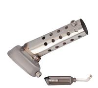 Motorcycle Exhaust Pipe Baffle Silencer | Waterproof Noise Reduction Hexagonal Insert High Performance Muffler Pipe, Powersports Silencers For ATVs, Scooters