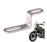 Motorcycle Exhaust Pipe Bracket - Z Shaped Muffler Mounting Bracket, Stainless Steel Motorcycle Exhaust Clip | Easy Installation Lightweight Support - Universal Fit for Various Motorcycles