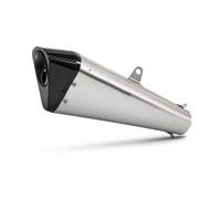 Motorcycle Exhaust Pipe Carbon Muffler For Suzuki For Hayabusa GSXR1300 Motorcycle Muffler Exhaust(A silver 51mm)