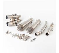 Motorcycle exhaust pipe Compatible With Triumph For Scrambler 1200 For XE XC 2019-2023 Motorcycle Exhaust Pipe Full Exhaust Muffler Slip On Line Parts(D)
