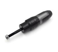 Motorcycle exhaust pipe crash bars For CBF 600 1000 CBF600S CBF600N Accessories Falling Protection Aluminum Exhaust Slider(Grey)