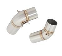 Motorcycle Exhaust Pipe Escape Modified Mid Connect Link Tube Muffler For DUCATI 659 2010 2011 2012 2013 2014