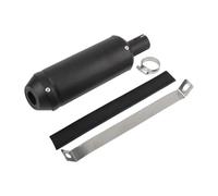 Motorcycle Exhaust Pipe For 125cc 150cc Motorbike ATV Scooter Motorcycle 28mm Exhaust Pipe Muffler Systems Silencer Motocross Dirt Pit Bike Motorcycle Exhaust Muffler Pipe(Black)