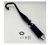 Motorcycle exhaust pipe For 47cc 49cc 2-Stroke Motor Pocket Quad Mini Quad Exhaust With Room Universal Motorcycle Exhaust Mufer Exhaust Mufer