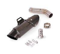 Motorcycle Exhaust Pipe For 51MM Escape Motorcycle Exhaust System Muffler Pipe Vent Tip DB Killer Mid Connect Link For CB500F CBR500 For CBR500R