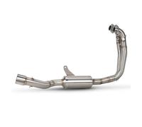Motorcycle Exhaust Pipe For Aprilia RS660 RS 660 2021-2024 Motorcycle Exhaust System Escape Racing Front Link Pipe 60mm