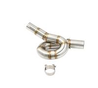 Motorcycle Exhaust Pipe For Benelli 300 BJ300 GS | BN302 For TNT300 2014 2015 2016 2017 2018 Motorcycle Exhaust System Slip On Middle Pipe Motorcycle Exhaust Muffler