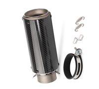 Motorcycle exhaust pipe For BMW S1000RR For Y-AMAHA MT07 MT09 51mm 60mm Universal Motorcycle Exhaust Silencer(60mm)