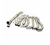 Motorcycle Exhaust Pipe For BMW S1000RR S1000r S 1000 R RR S1000R 2010-2018 Motorcycle Exhaust Header Front Link Pipe Connect 60mm Muffler Full System Slip On