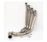 motorcycle exhaust pipe For CB650F CBR650F CBR 650 CBR650R 2014-2022 Motorcycle Front Full Exhaust Systems Link Pipe Fits 51mm Muffler(Type A)